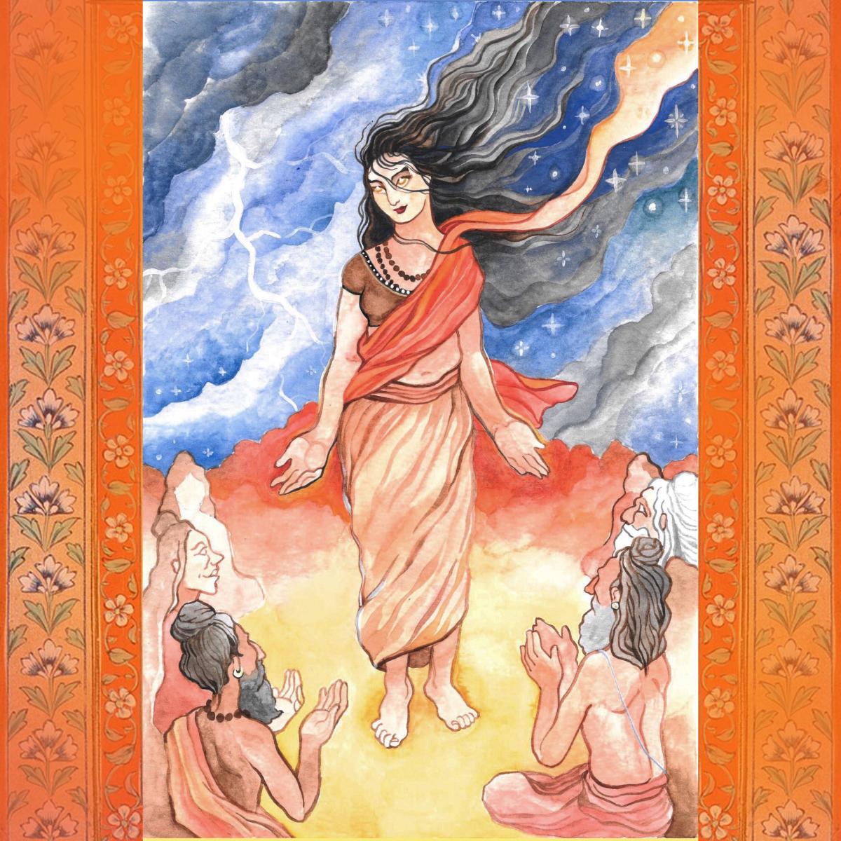 Vagambhrni was a woman seer mentioned in the Rigveda. Women seers were called Rishikas and Brahmavadinis. 