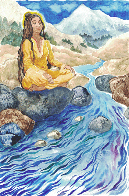 Lalleshwari, (c. 1320–1392) also known as Lalla was a Kashmiri mystic of the Kashmir Shaivism school of Hindu philosophy. She was the creator of the style of mystic poetry called vatsun or Vakhs, meaning speech.