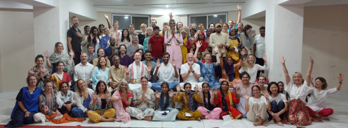 Group Photo - Including Ashram Staff